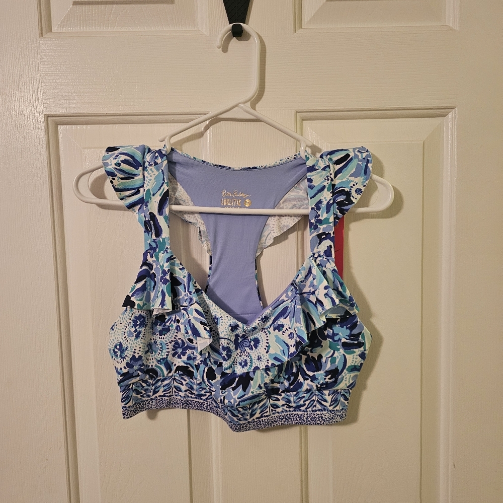 Lilly pulitzer angelique sports bra luxletic
